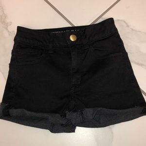 High rise super stretch shorts